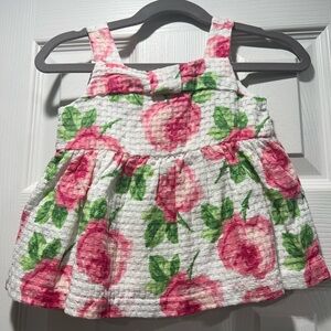 Janie and Jack, Size 2T, Floral Sleeveless Top